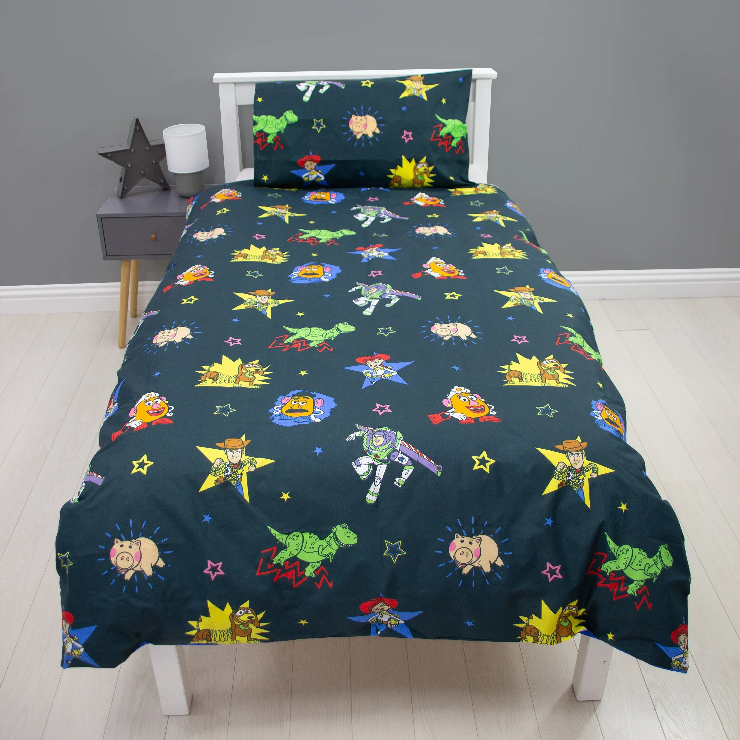 Toy Story Single Duvet Cover and Pillowcase Set