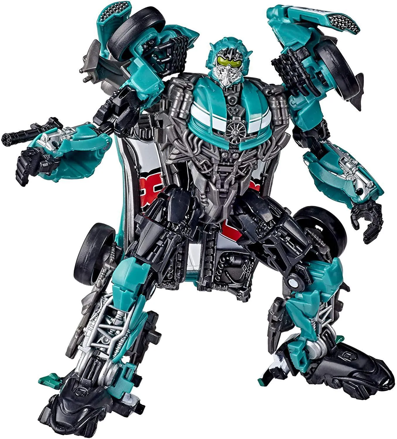 Transformers Toys Studio Series 58 Deluxe Class Dark of The Moon Movie Roadbuster Action Figure , 4.5-inch