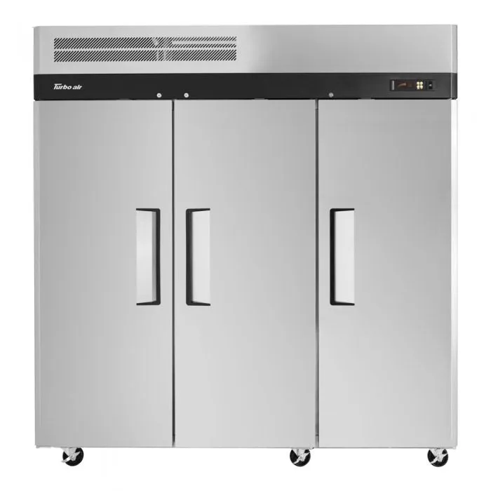 Turbo Air M3R72-3-N M3 Series Solid Door Refrigerator, 3 Section