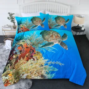 Turtle Comforter Set