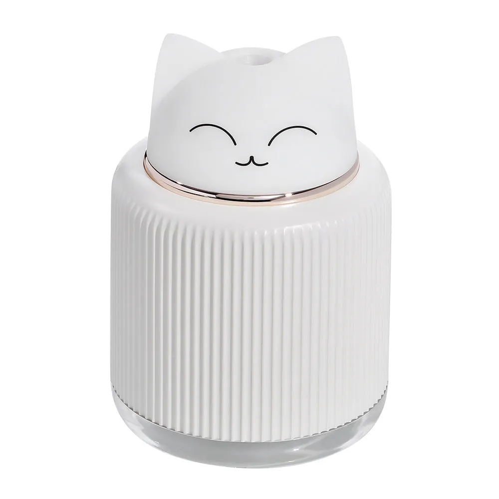 Ultrasonic Air Humidifier for Home Office Cartoon Rabbit 250ML USB Essential Oil Diffuser LED Light Lamp