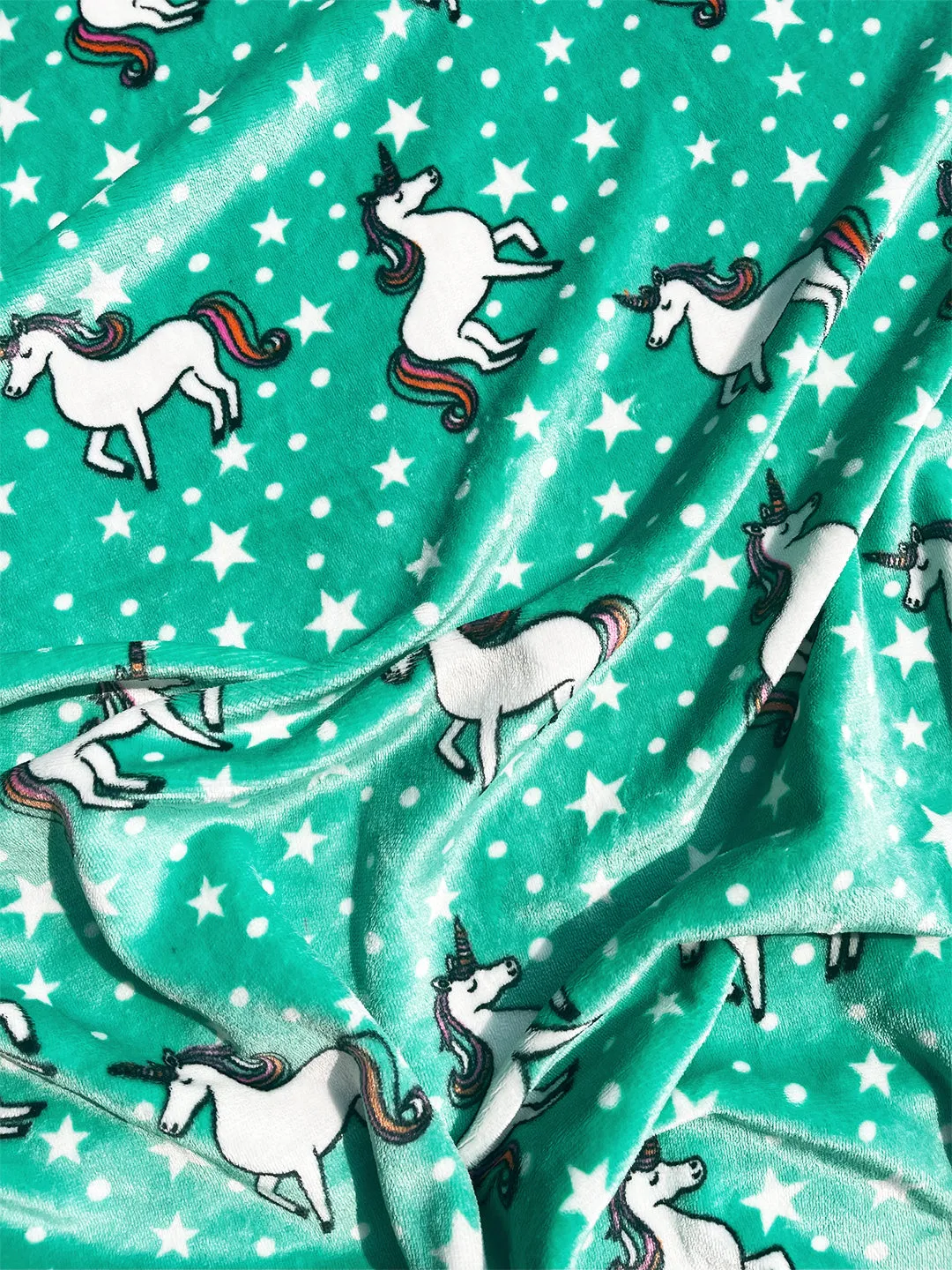 Unicorn Slumber Party Fleece Blanket