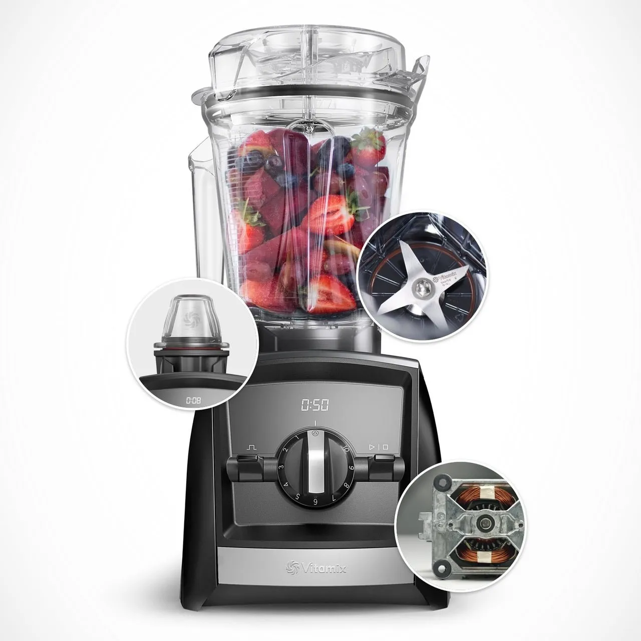 Vitamix Ascent Series A2300i with FREE Hemp Nut Milk Bag