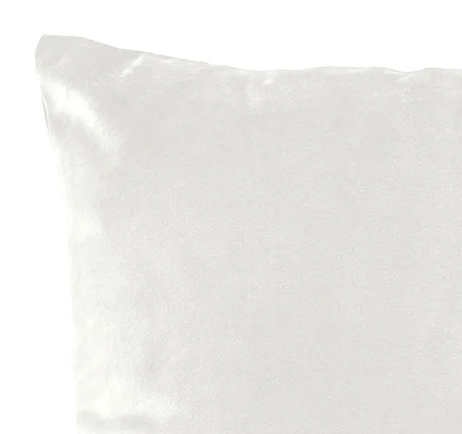 Vivid Coordinates Velvet European Pillowcase Ivory