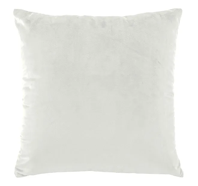 Vivid Coordinates Velvet European Pillowcase Ivory