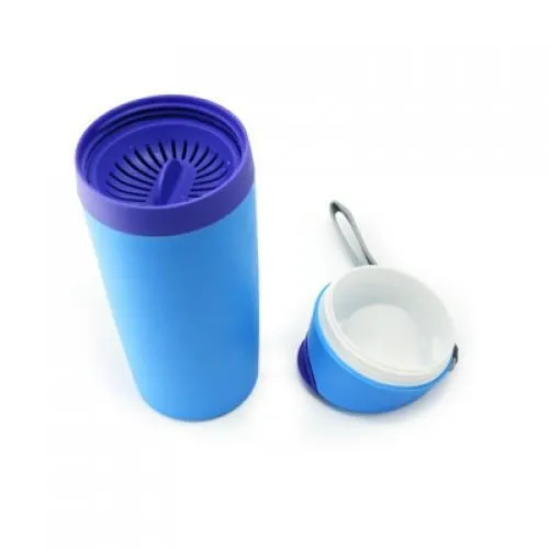 Water Bottle with removable filter tray