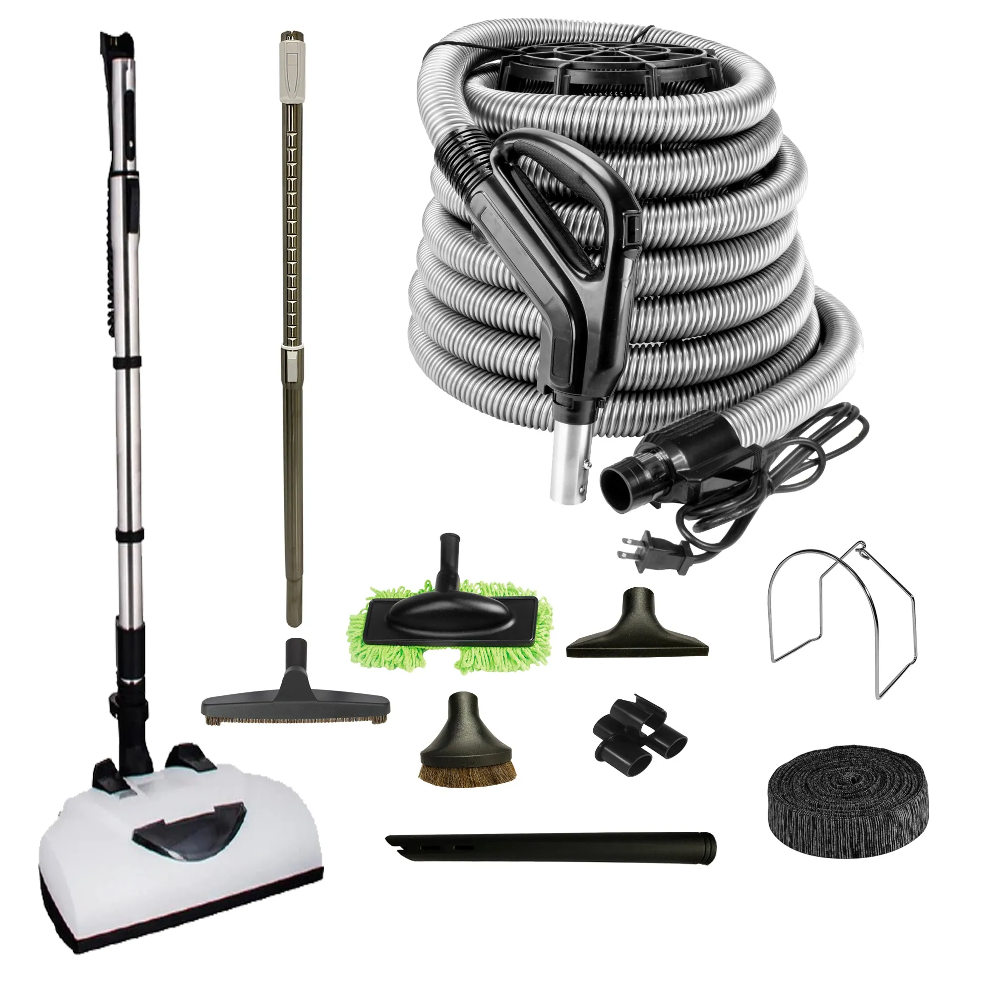 Wessel Werk EBK360 Central Vacuum Accessory Kit with Electric Power Nozzle