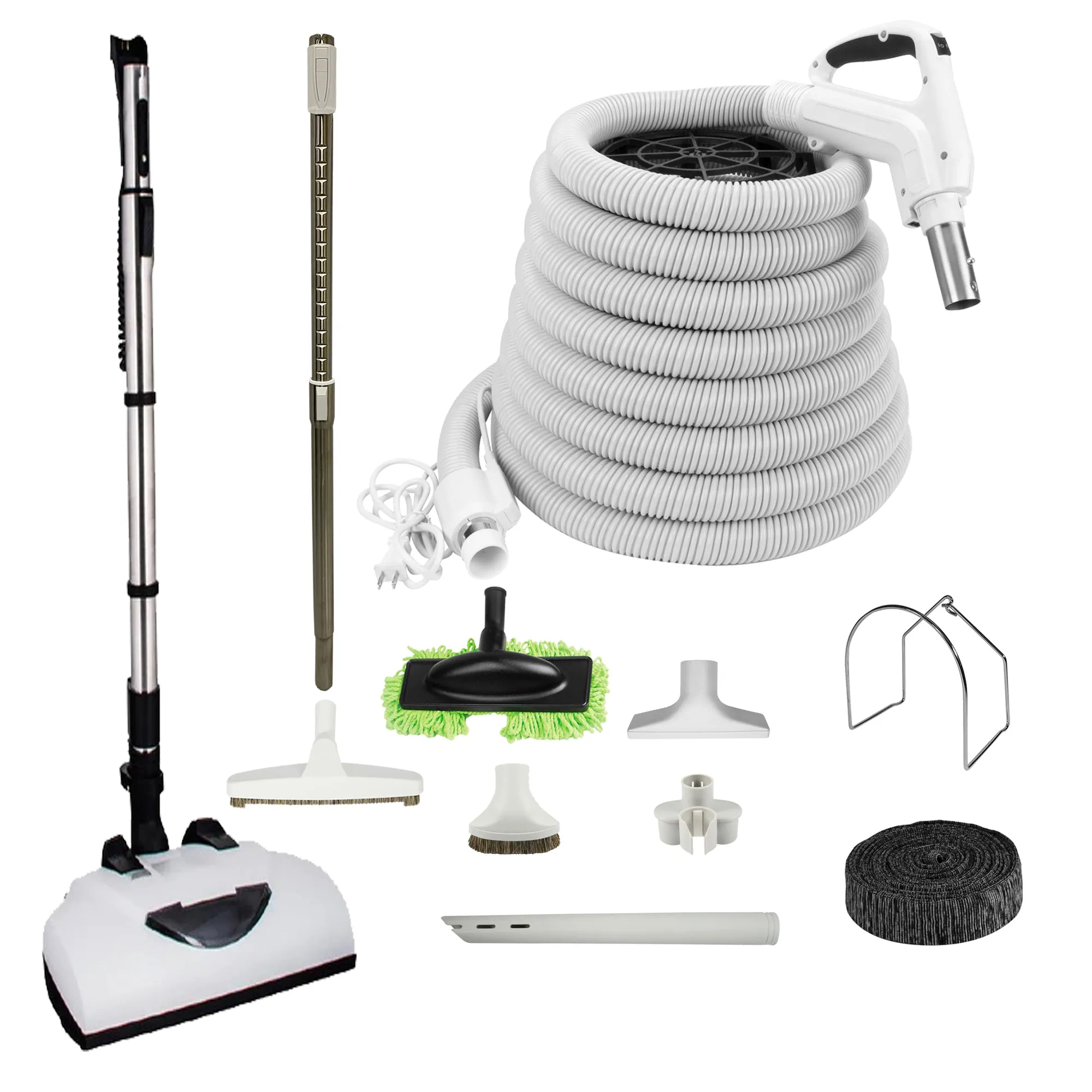 Wessel Werk EBK360 Central Vacuum Accessory Kit with Electric Power Nozzle