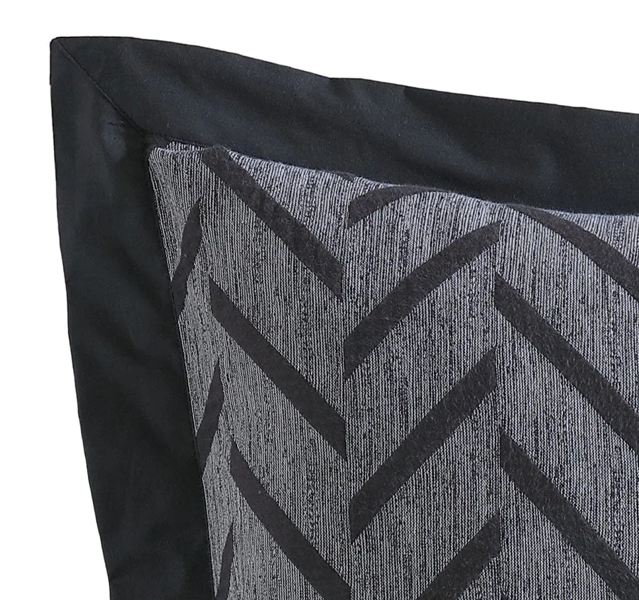 Westport European Pillowcase Charcoal