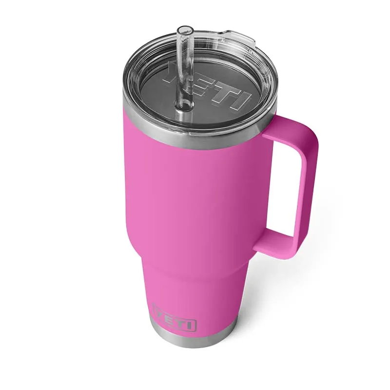 Wildflower Fuchsia Rambler 42oz Straw Mug