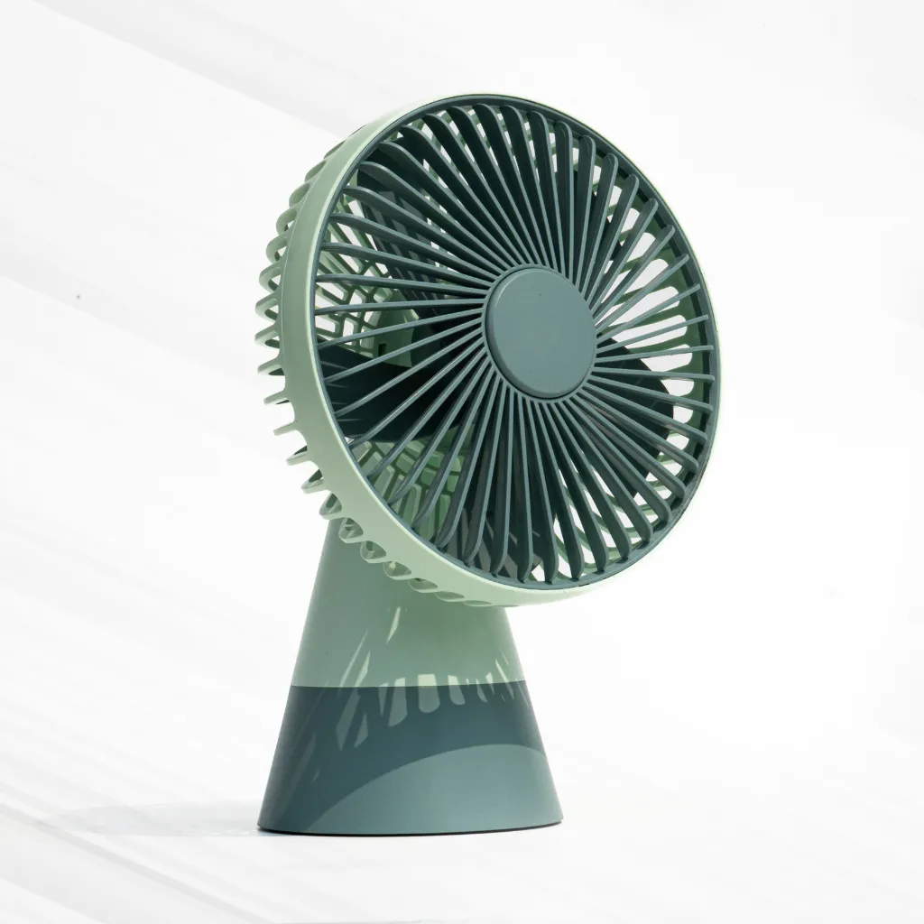 Windmill- Rechargeable Portable Fan (Green)