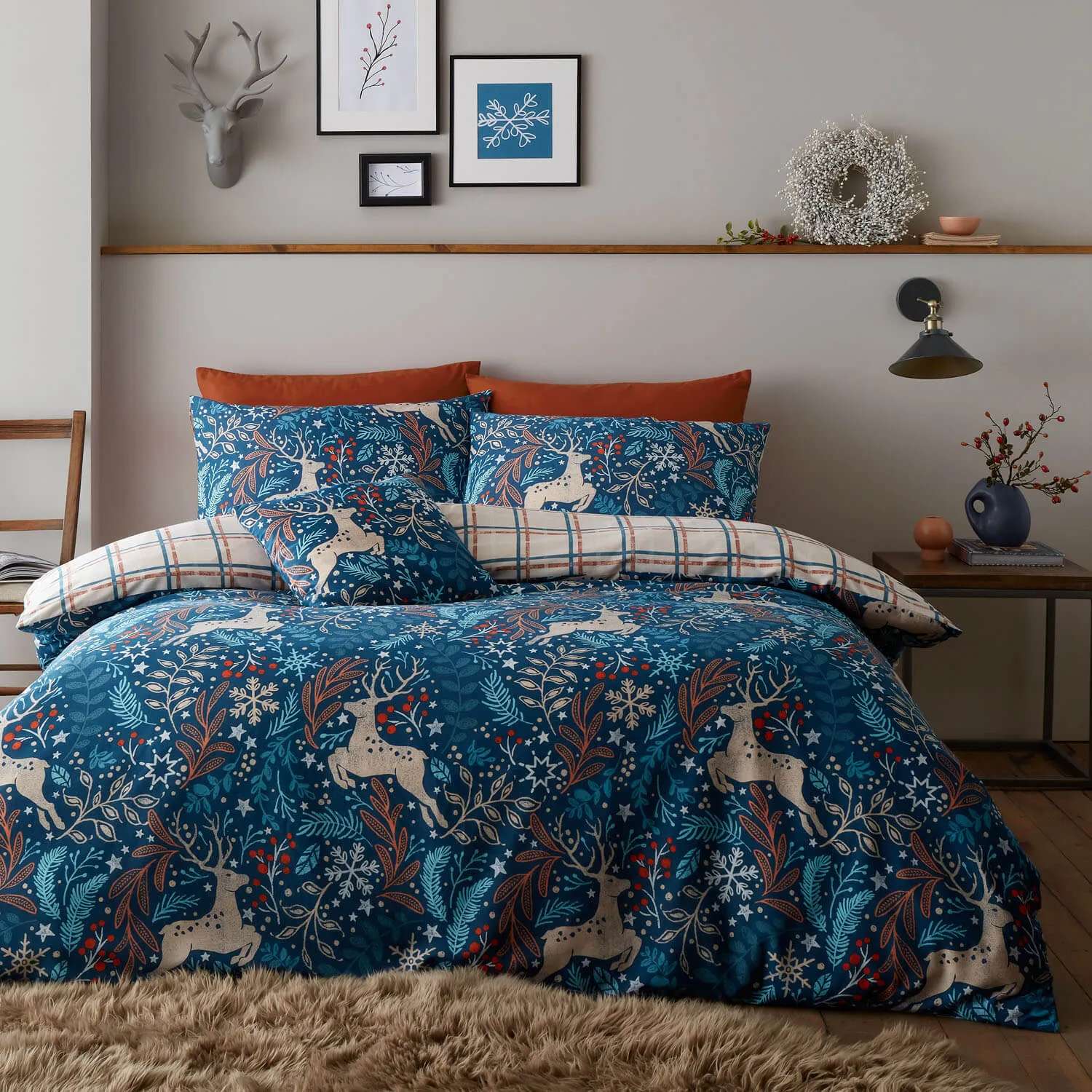 Winter Stags Bedding