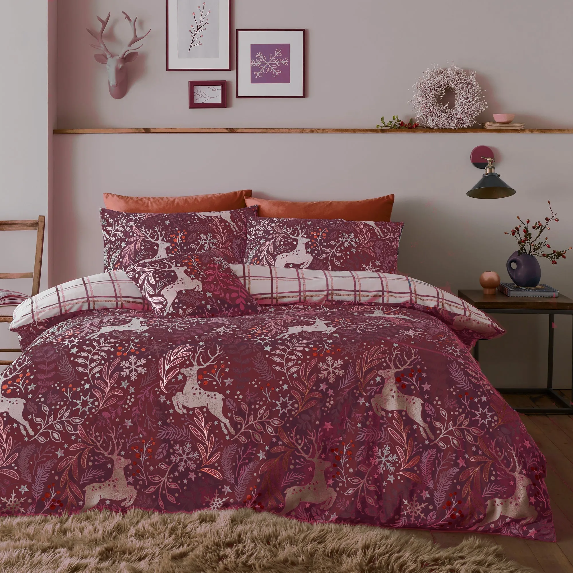 Winter Stags Bedding