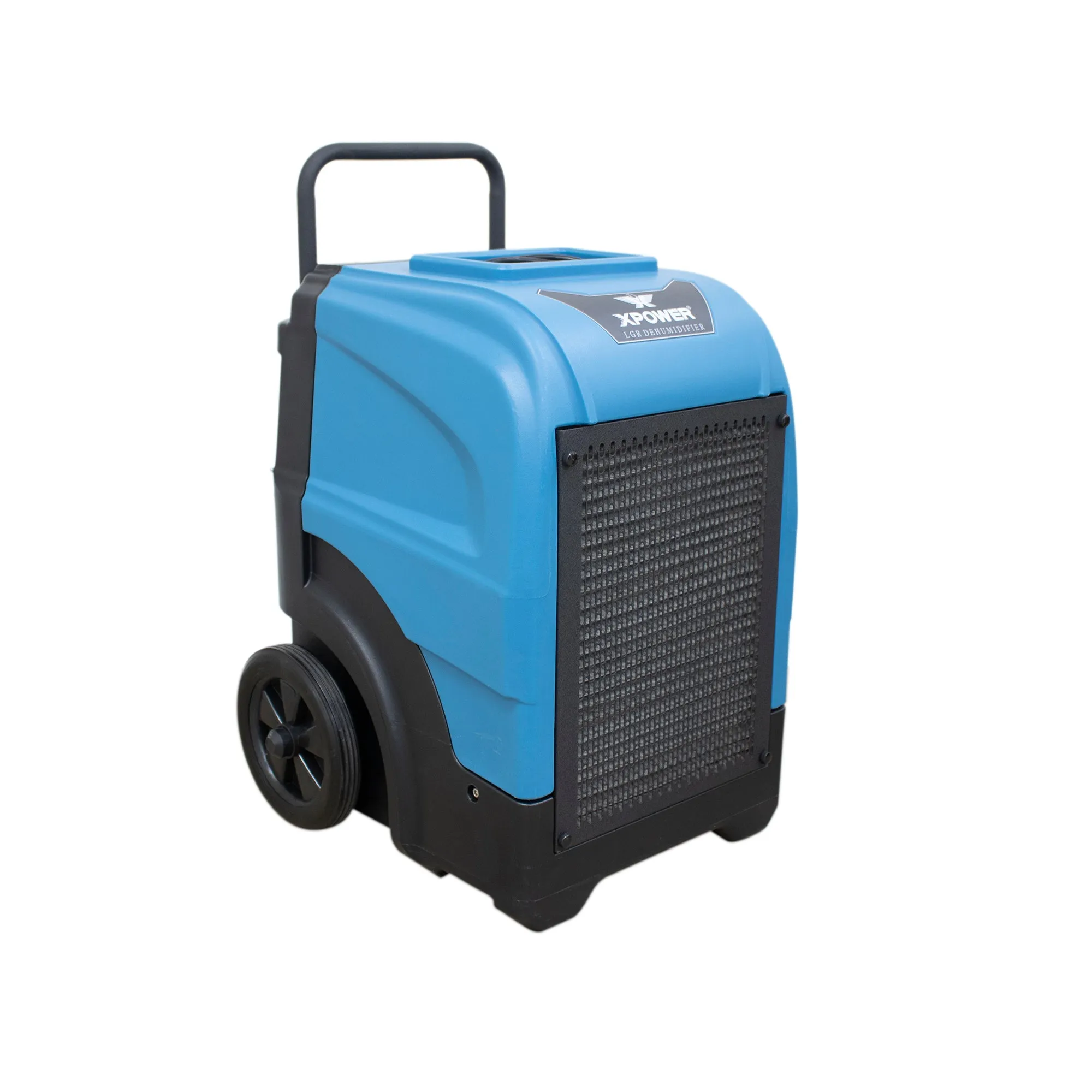 XPOWER XD-165L Commercial LGR Dehumidifier with Automatic Purge Pump, Drainage Hose, and Handle with Wheels