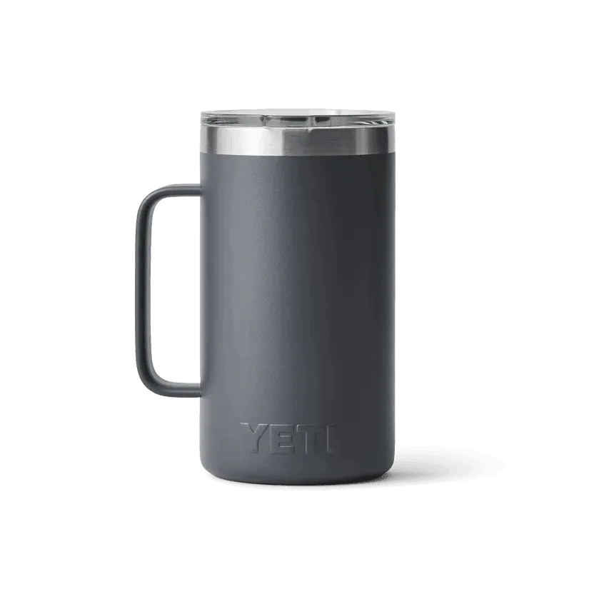 Yeti Rambler 24oz Mug Charcoal Grey