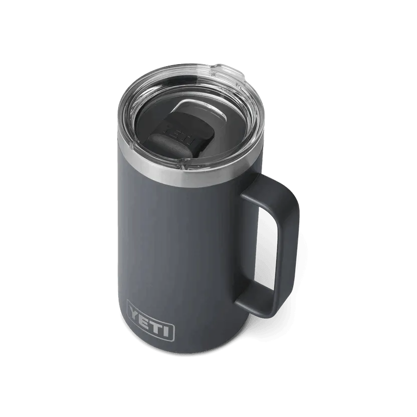 Yeti Rambler 24oz Mug Charcoal Grey