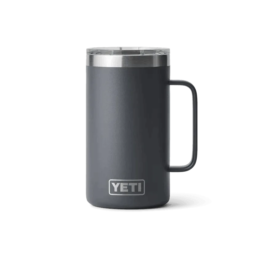 Yeti Rambler 24oz Mug Charcoal Grey