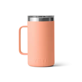 Yeti Rambler 24oz/710ml Mug with Magslider Lid - Lowcountry Peach