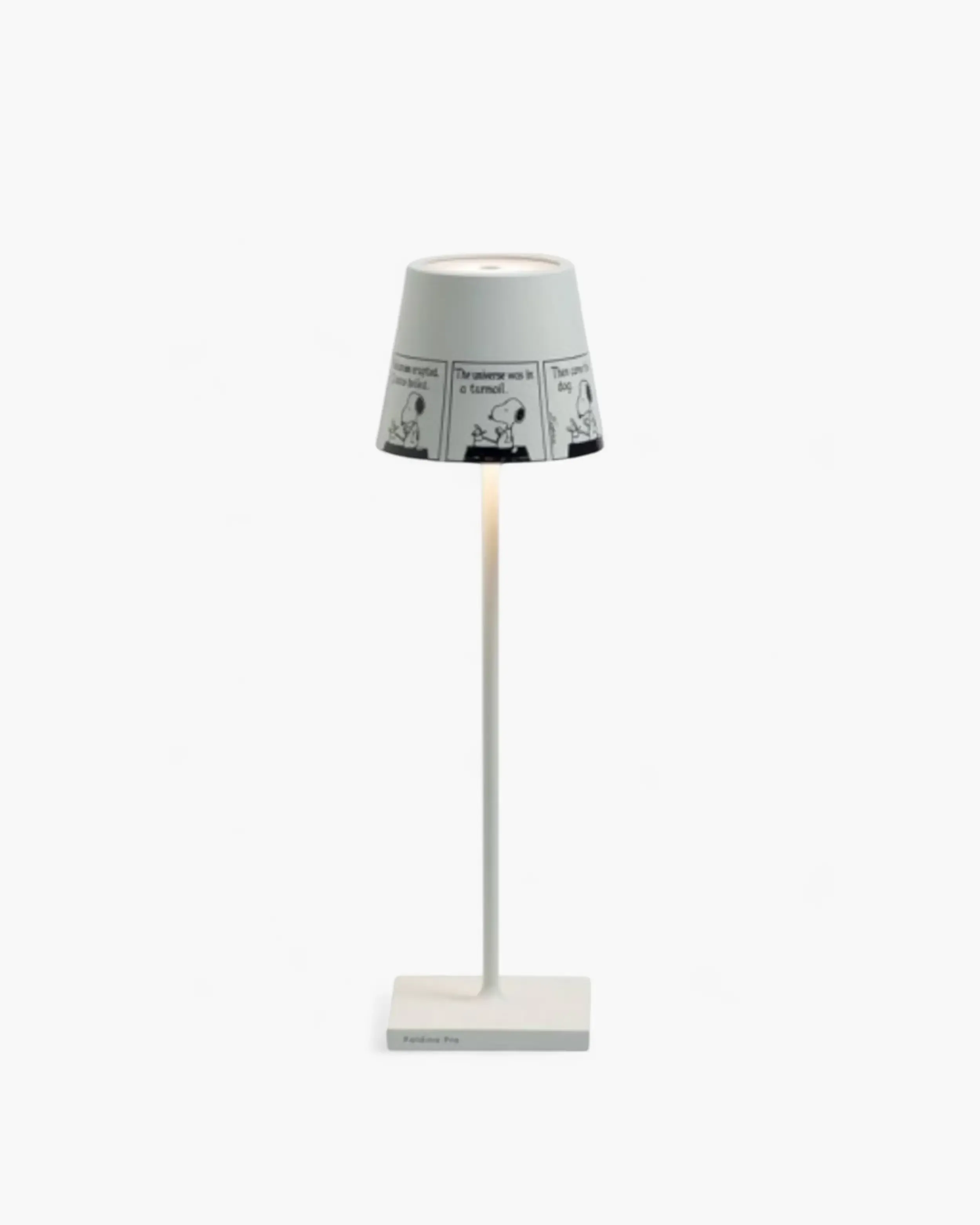 Zafferano Lampes à Porter Poldina x Peanuts table lamp