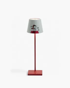 Zafferano Lampes à Porter Poldina x Peanuts table lamp